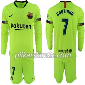 Koszulka FC Barcelona Coutinho 7 Dziecięca Precz 2018-2019 - Koszulki Piłkarskie(L/S)